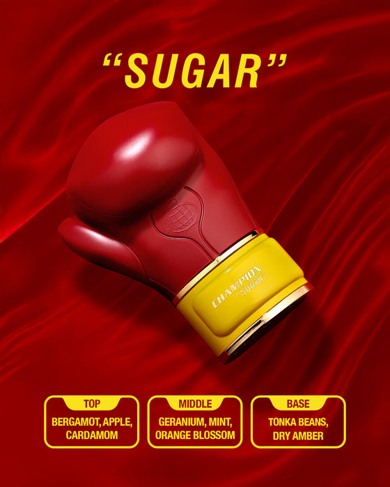 Fragrance World Champion Sugar Edp 80ML Hombre (Versace Eros) Fragrance World