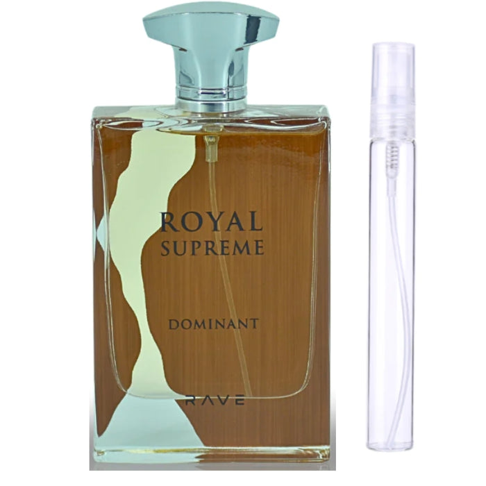 Decant Rave Royal Supreme Dominant Edp Unisex (Lattafa Khamrah) Rave 10 ml