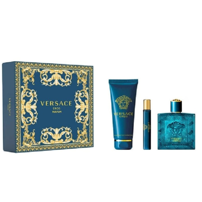 Versace Eros Men Parfum 100Ml+10Ml+Sg Versace