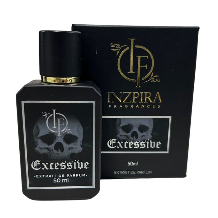 Inzpira Fragrances Excessibe 50 ML Hombre (Black xs L'exces Paco Rabanne)