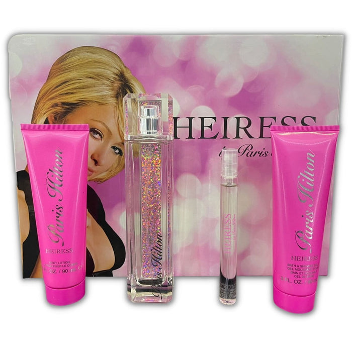 Set Paris Hilton Heiress Edp 100Ml 4Pcs Mujer Paris Hilton