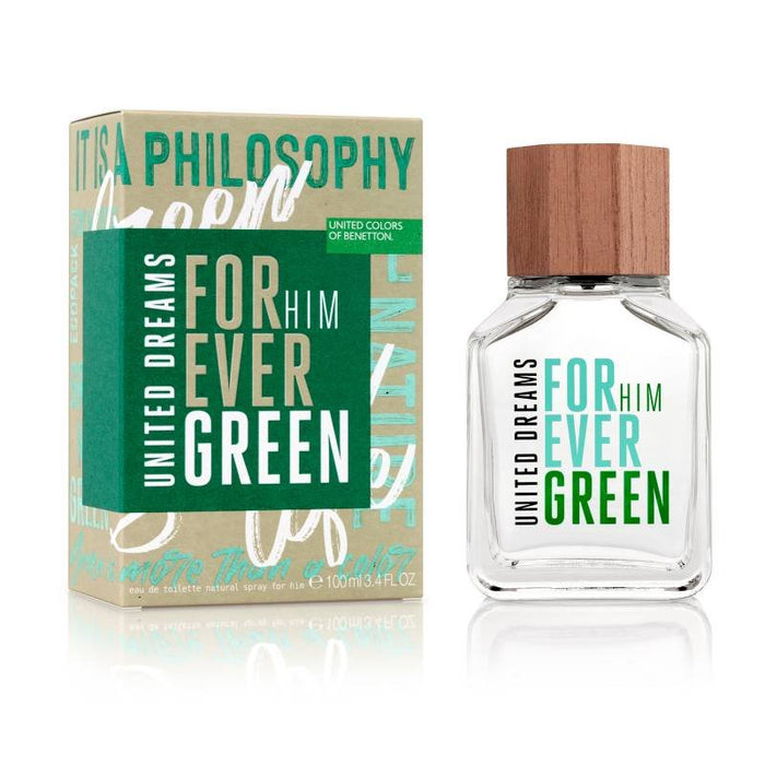 Benetton United Dreams Forever Green Her Edt 80Ml Mujer Benetton