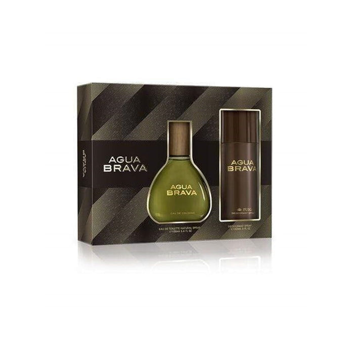 Estuche Agua Brava Edc 100 Ml Mas Desodorante 150 Ml Antonio Puig