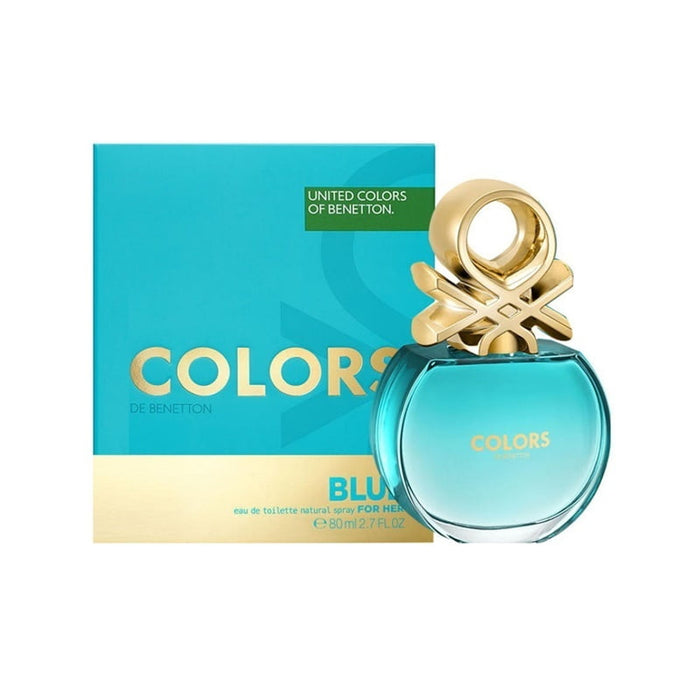 Benetton Colors Blue Edt 80Ml Mujer