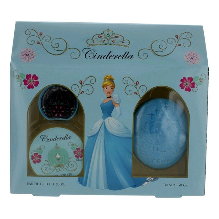 Set Disney Cinderella Edt 50Ml + Jabon 50Gr Niñas