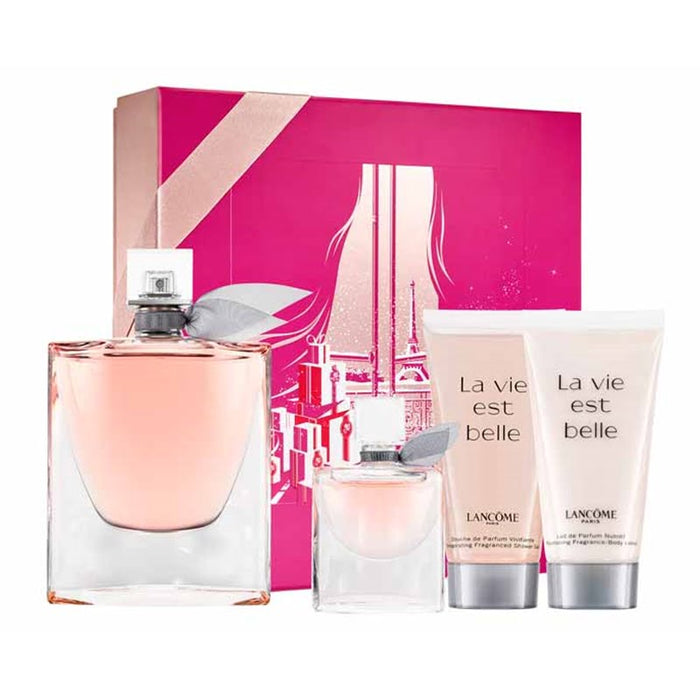 Set Lancôme La Vie Est Belle Edp 100 ml Body Lotion 50 ml Gel de Ducha 50 ml La Vie Est Belle Ed Lancome