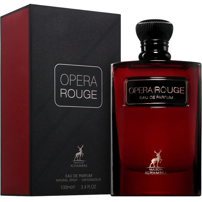 Maison Alhambra Opera Rouge Edp 100Ml Mujer (Yves Saint Laurent Black Opium Over Red) Al Hambra