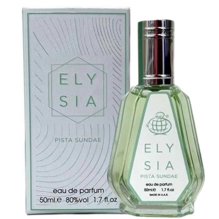 Fragrance World Elysia Pista Sundae Edp 50Ml Mujer (Kayali Yum Pistachio Gelato) Fragrance World