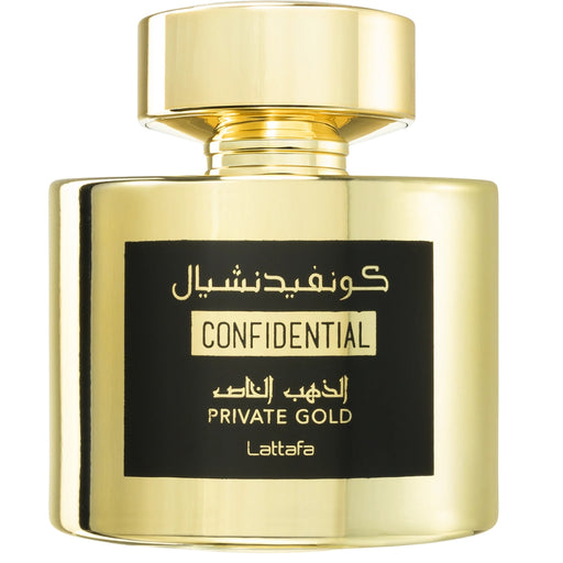 Lattafa Confidential Private Gold Edp 100Ml Unisex Lattafa
