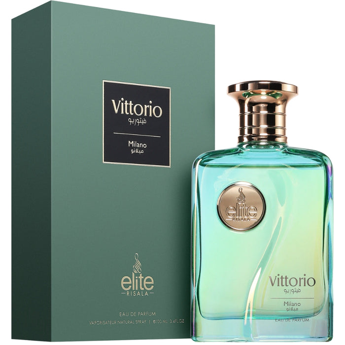 Risala Elite Vittorio Milano Edp 100 Ml Hombre (Stronger With You Amber) Risala