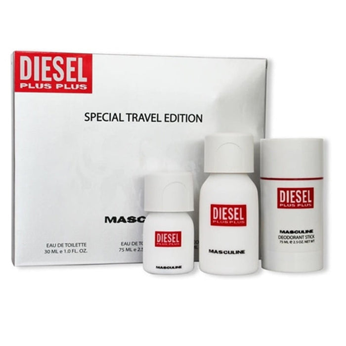 Set Diesel Plus Plus Edt 75Ml 3 Pcs Hombre Diesel