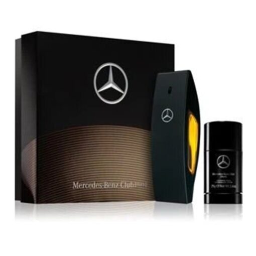 Mercedes Benz Club Black Edt 100Ml  Desodorante Barra 75 Ml
