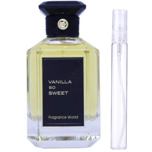 Decant Fragrance World Vanilla So Sweet Edp Unisex